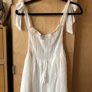 Verge Girl tie sleeve romper